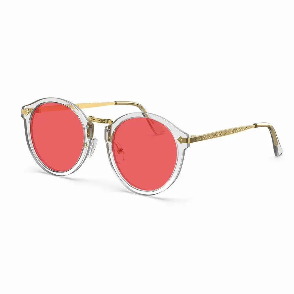 Hemmet Vintage Raider occhiali da sole argento UV400