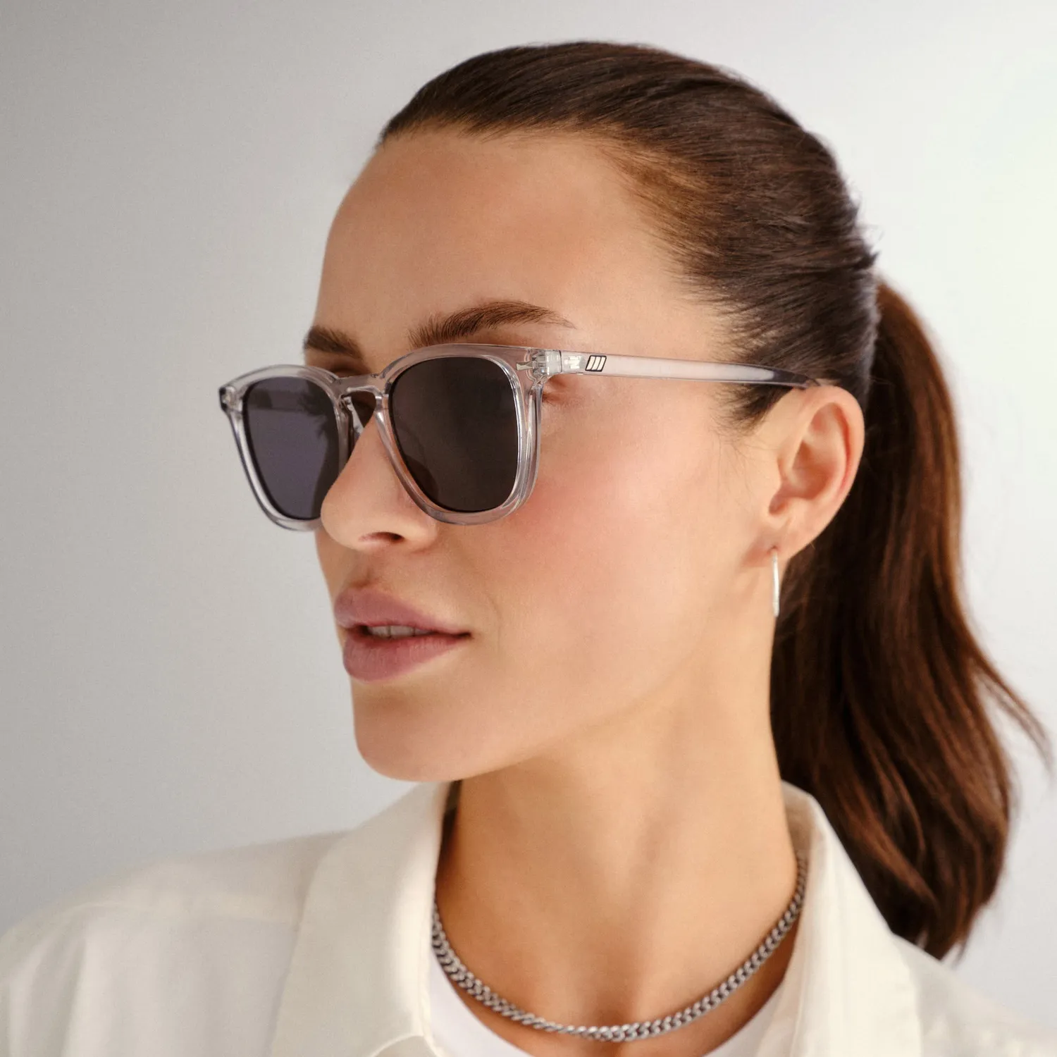 Le Specs No Biggie occhiale da sole pewter smoke