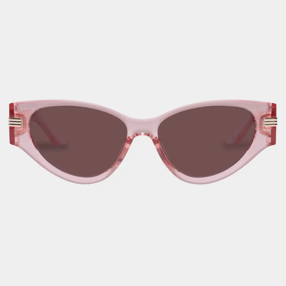 Le Specs Scorpius Ridge occhiali da sole rosa cat-eye