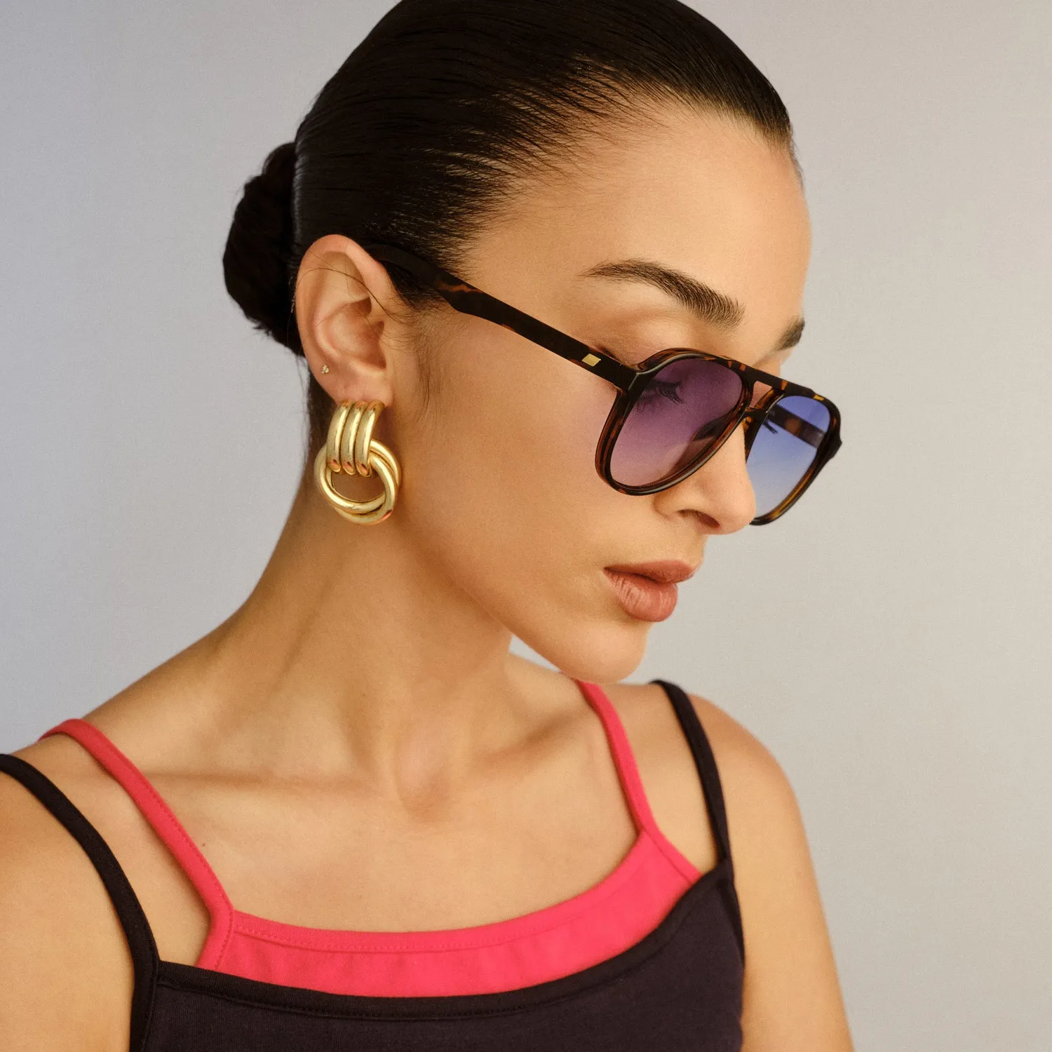Le Specs Tragic Magic occhiale da sole tokyo tort blu