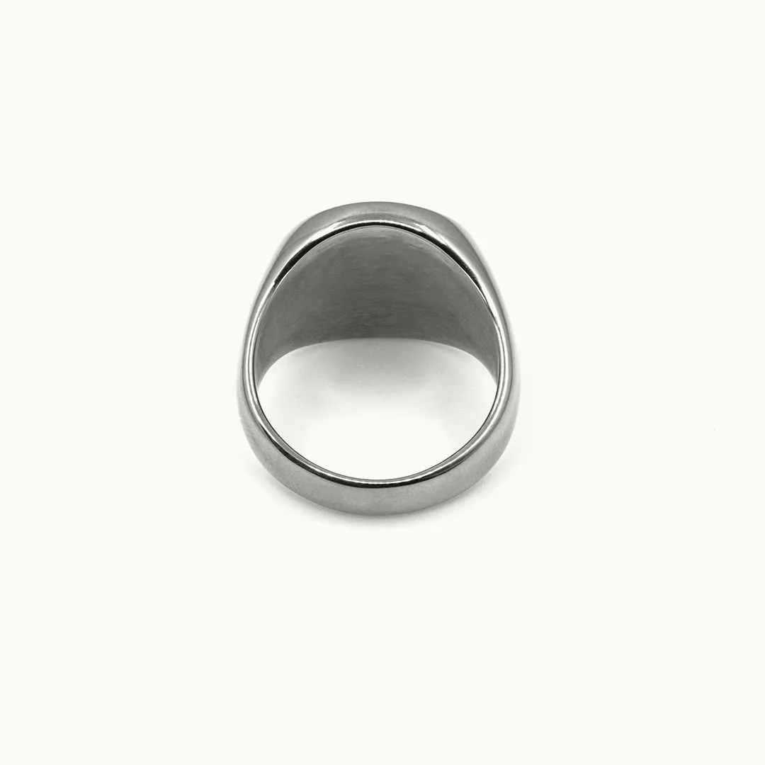 Hemmet Classic Signet anello oro giallo misura 9 chevalier