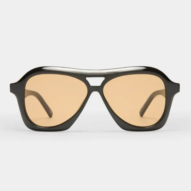 Le Specs Drizzle occhiale da sole nero polarizzato