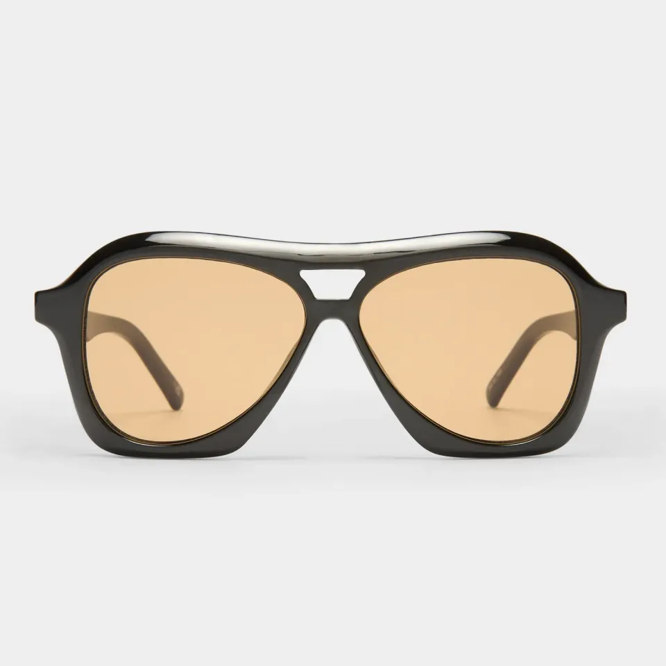 Le Specs Drizzle occhiale da sole nero polarizzato