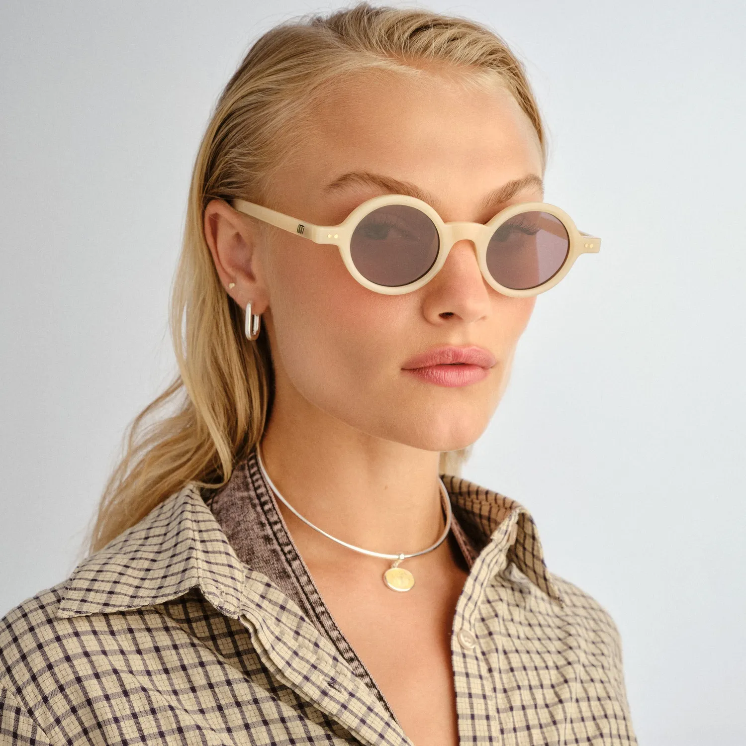 Le Specs Sycophantic occhiale da sole burro lente marrone