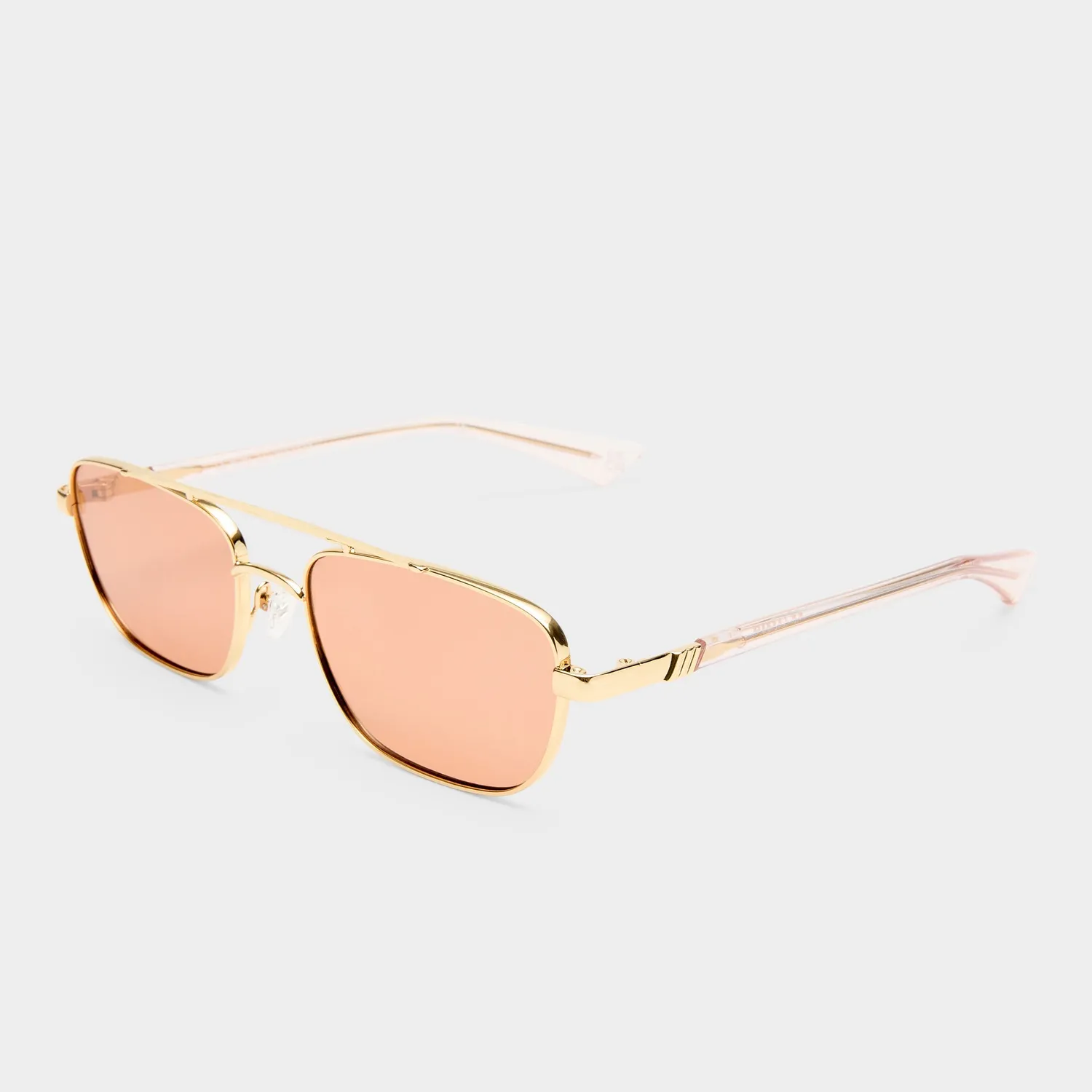 Le Specs Le Mimi occhiale da sole oro cinnamon tint
