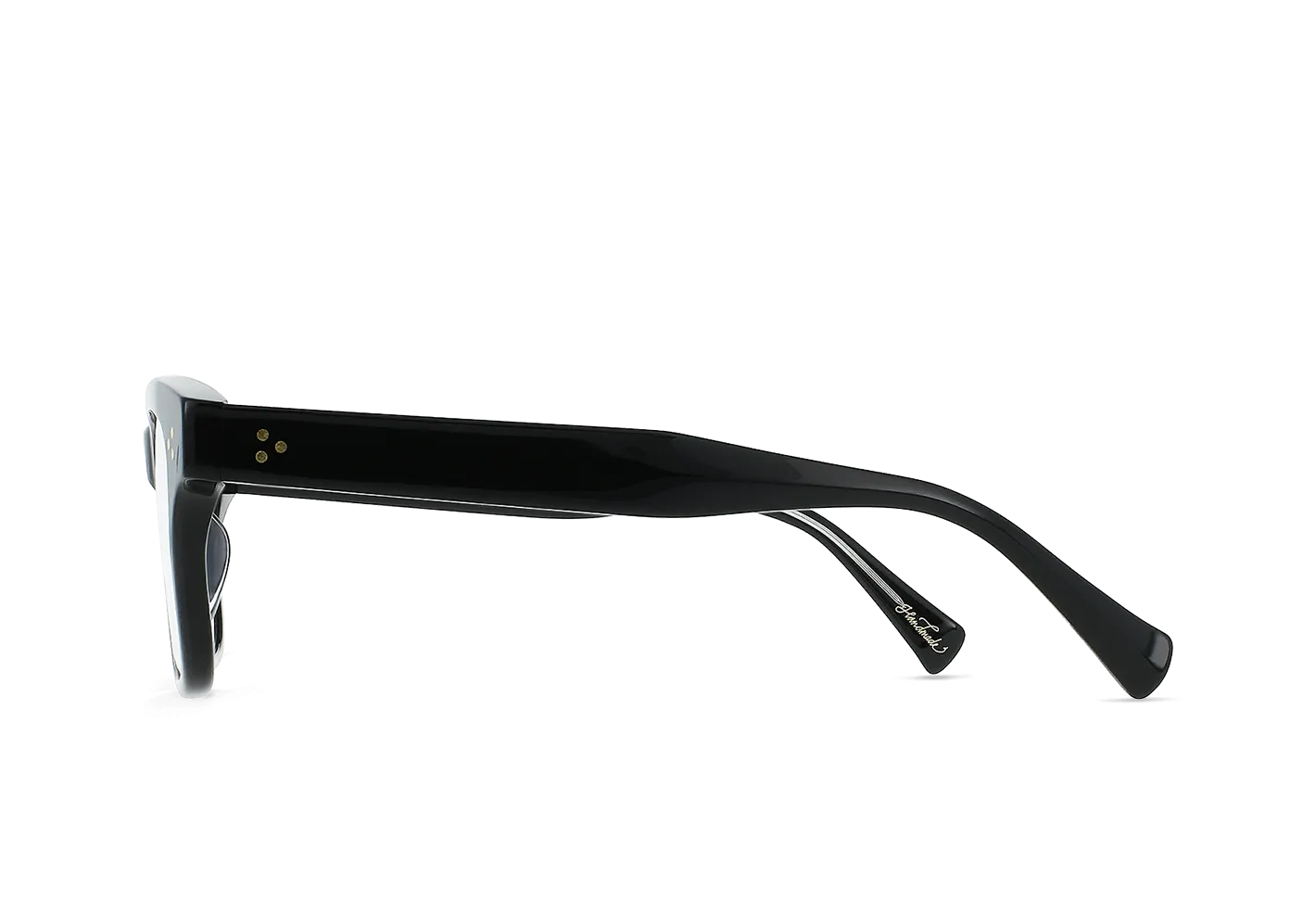 Raen Leuka montatura da vista Crystal Black 51 rettangolare