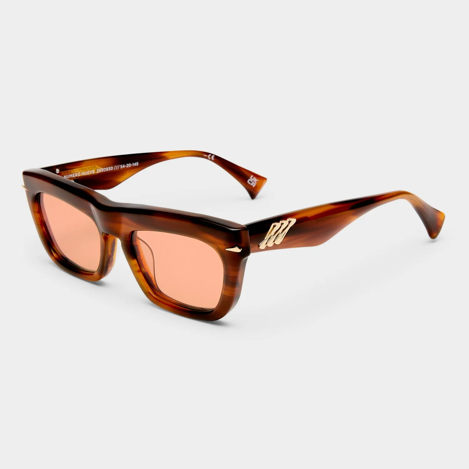 Le Specs Numero Nueve occhiali da sole teak cinnamon