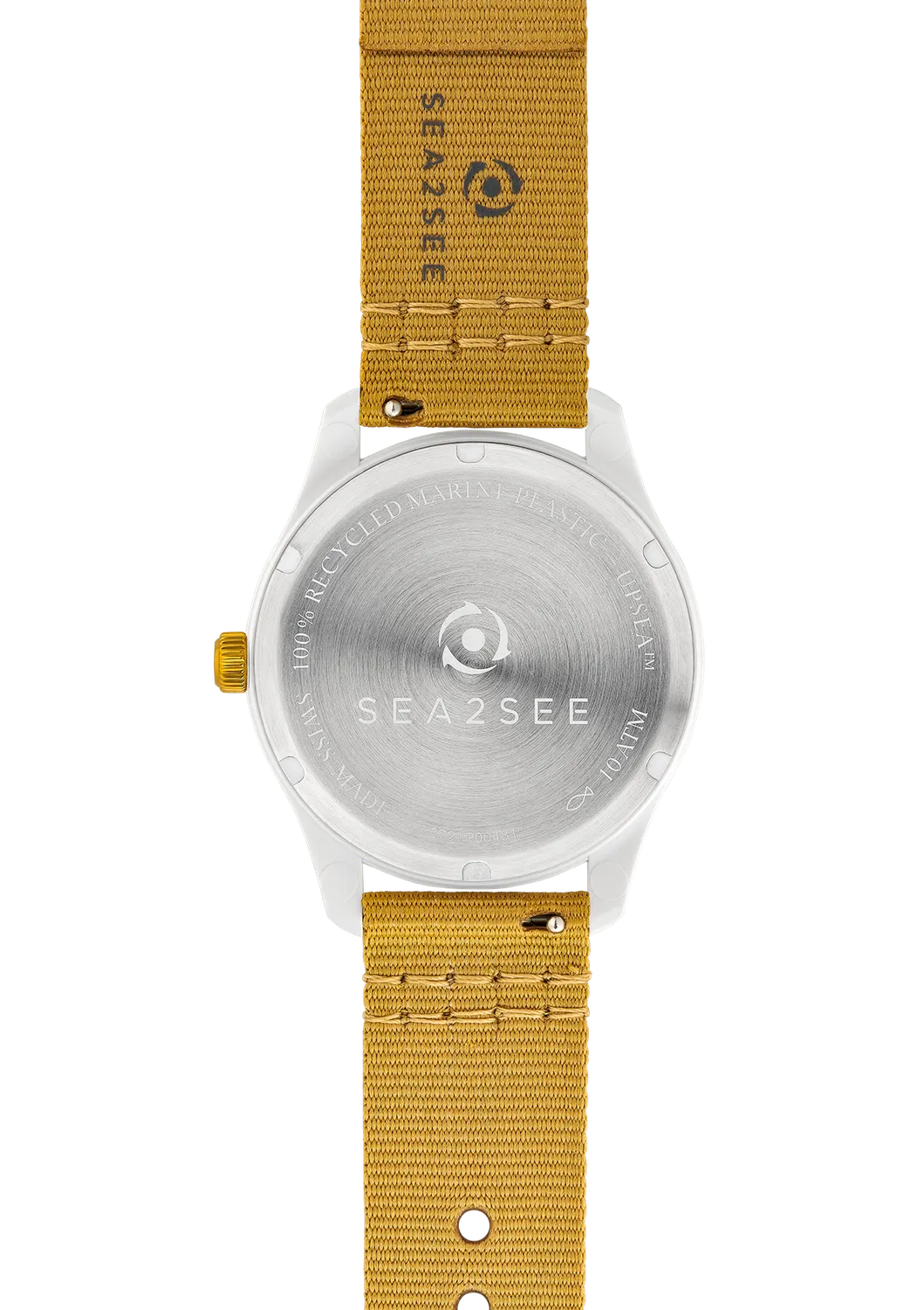 Sea2See Gold Strap cinturino orologio oro 18 mm