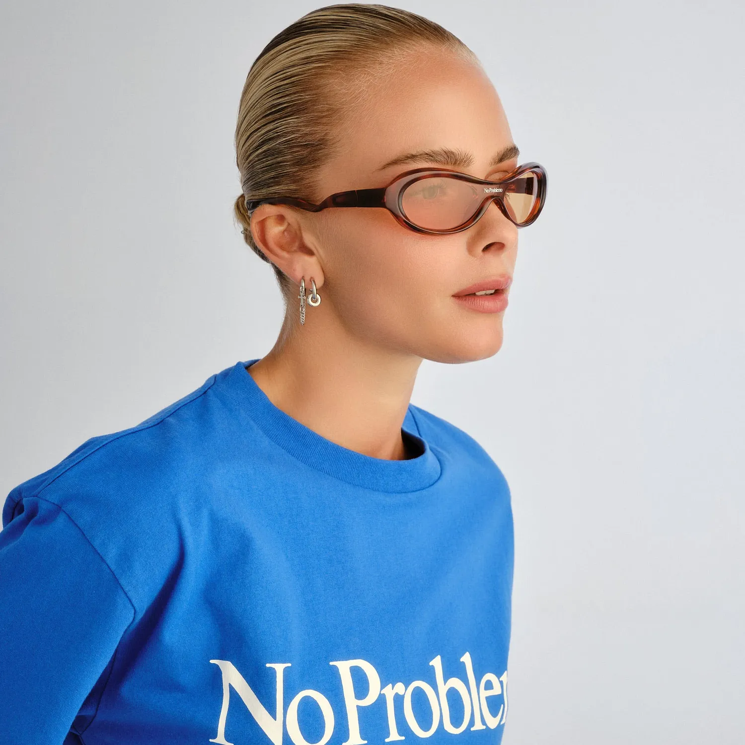 Le Specs Vortex Deux occhiale da sole tartarugato giallo