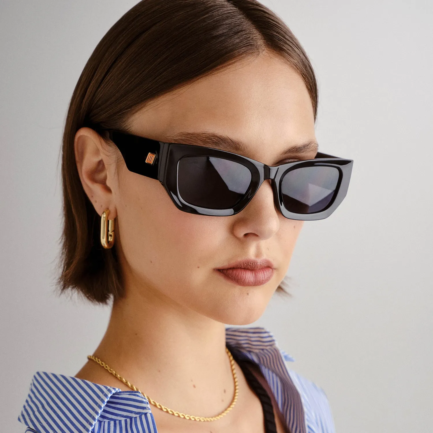 Le Specs Beachcomber occhiale da sole nero fumo
