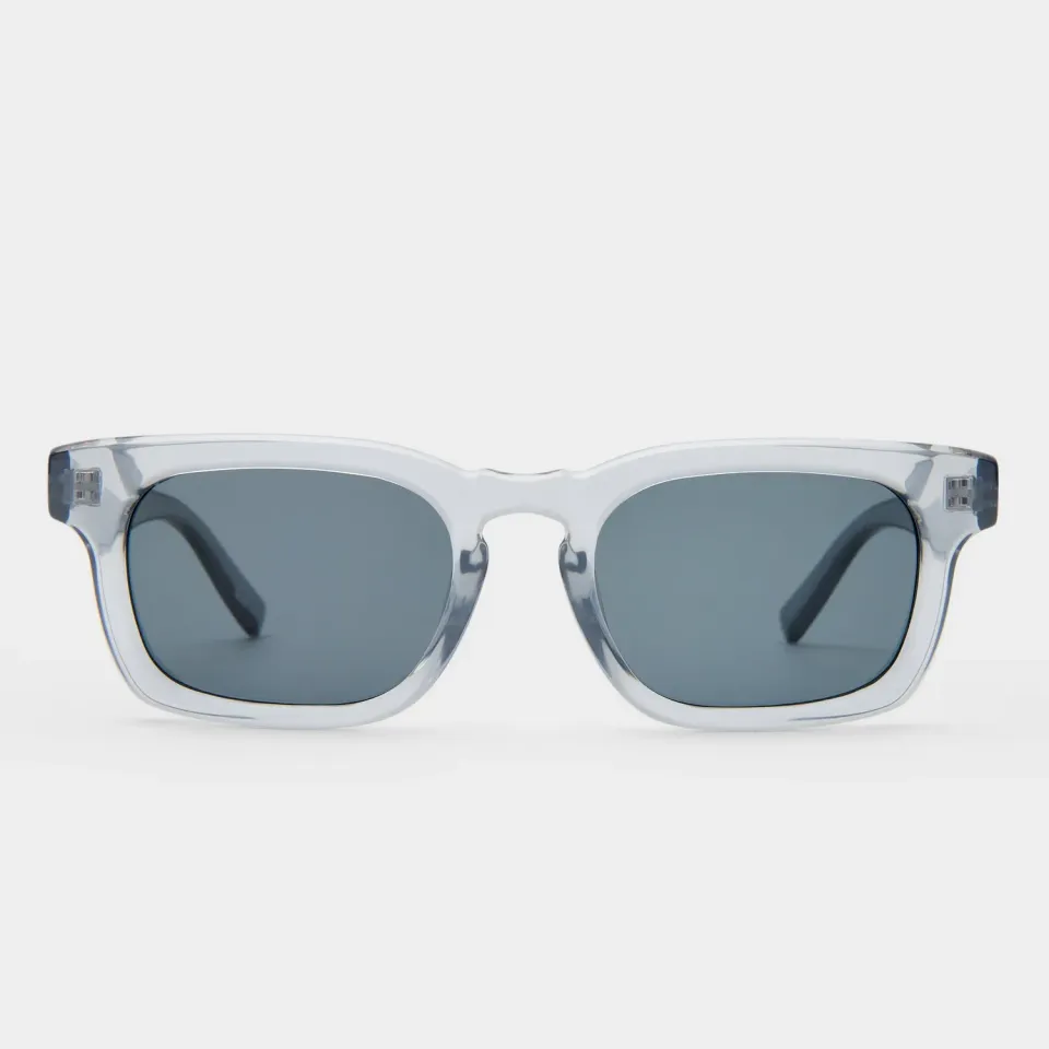 Le Specs Iceberg occhiale da sole quadrato grigio medium