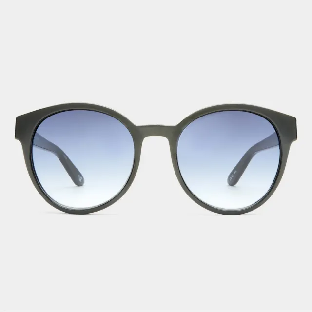 Le Specs Paramount occhiali da sole black tondi
