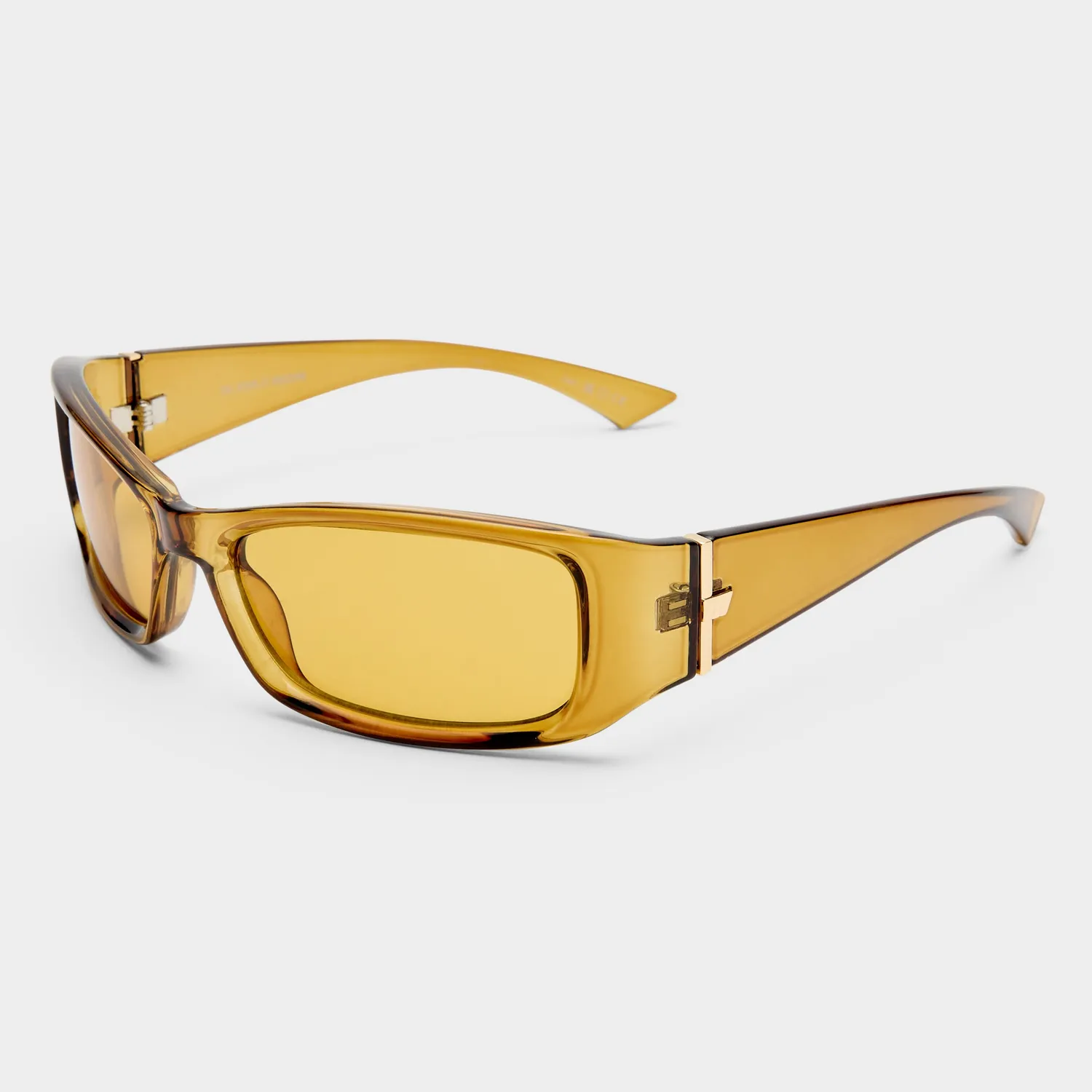 Le Specs Du Jour occhiali da sole ocra avvolgenti