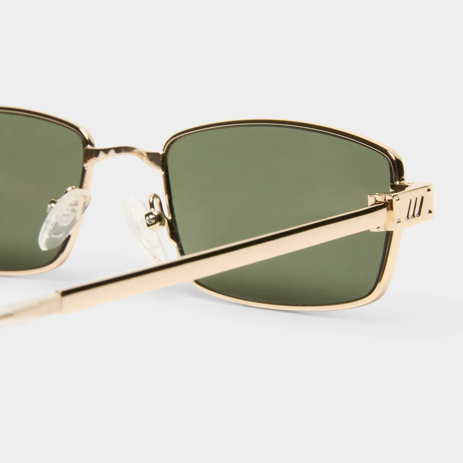 Le Specs Bizarro occhiale da sole Bright Gold Clear khaki