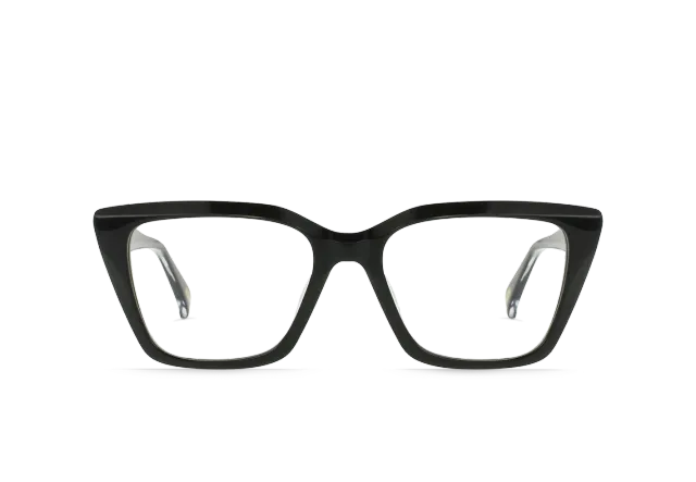 Raen Kalea Crystal Black montatura da vista 51 cat-eye