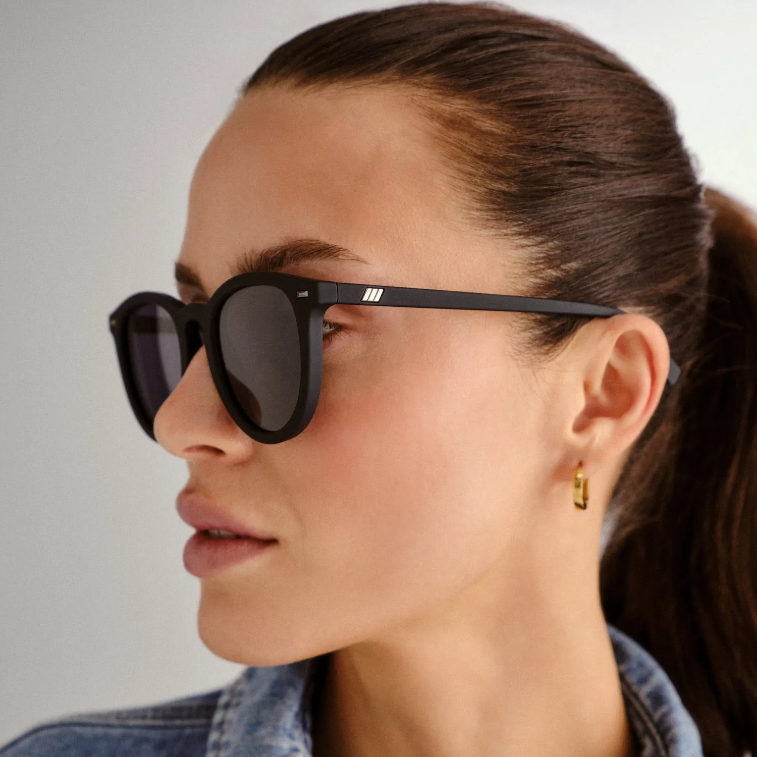 Le Specs Fire Starter occhiale da sole nero polarizzato