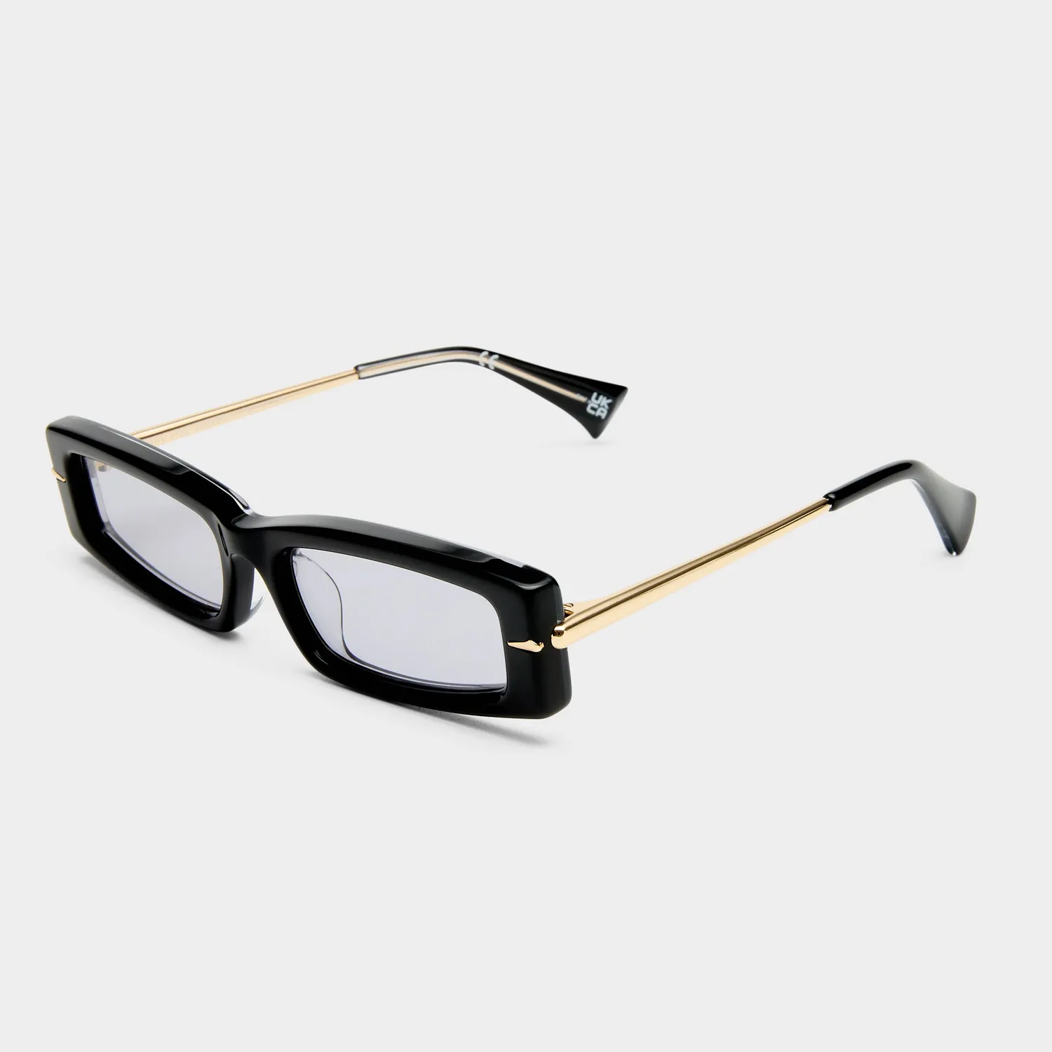 Le Specs Numero Diez occhiale da sole nero rettangolare