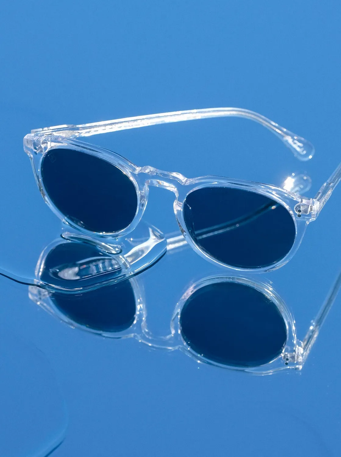 Raen Remmy Crystal occhiale da sole blu polarizzato 52