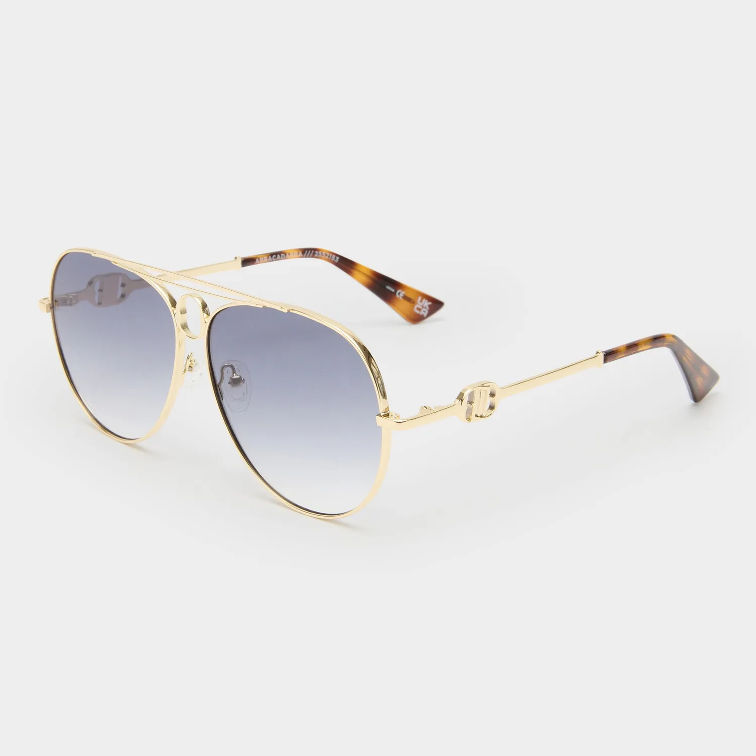 Le Specs Abracadabra occhiale da sole oro fumo sfumato