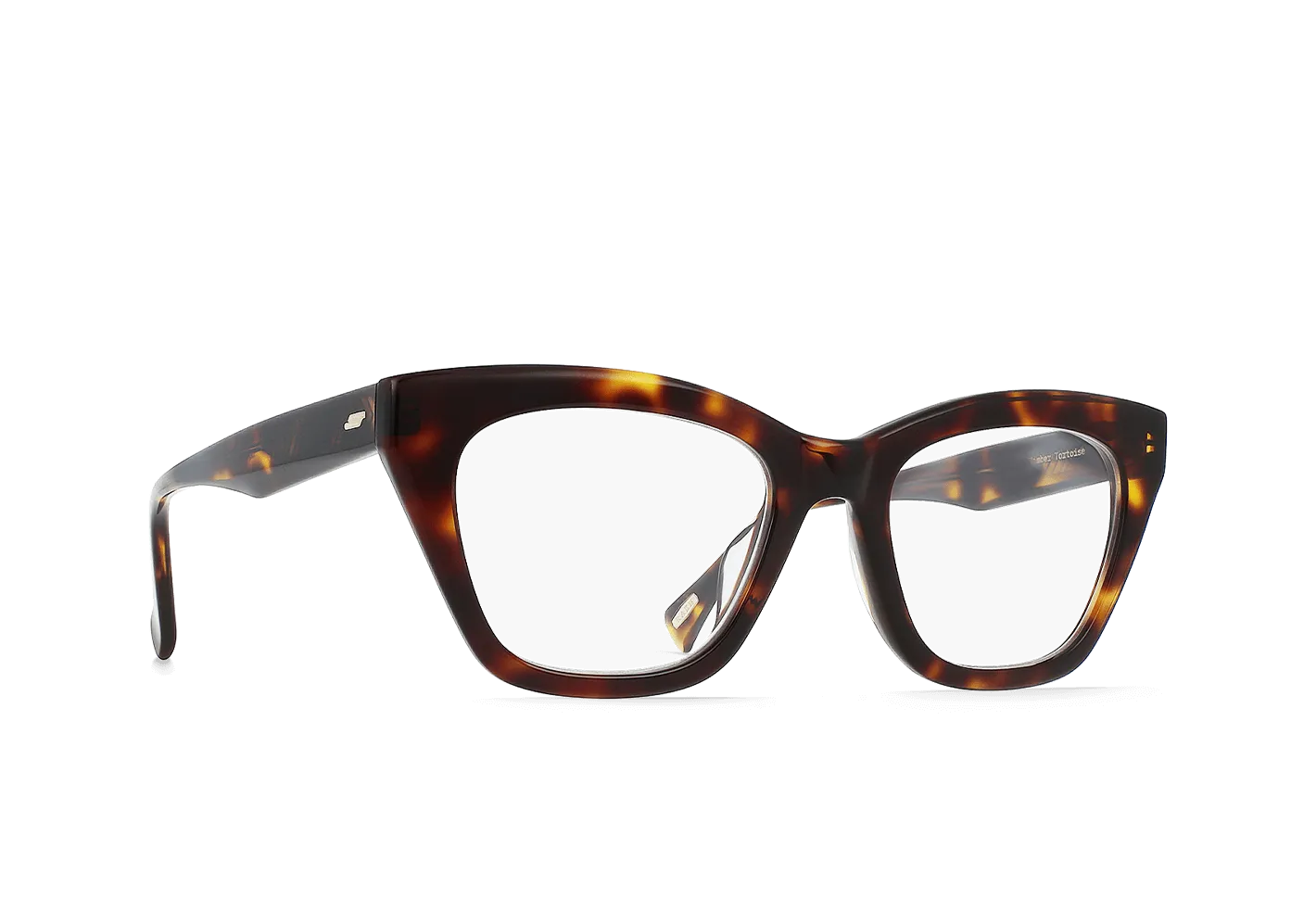 Raen Pozy Timber Tortoise Clear occhiali da vista 52 acetato