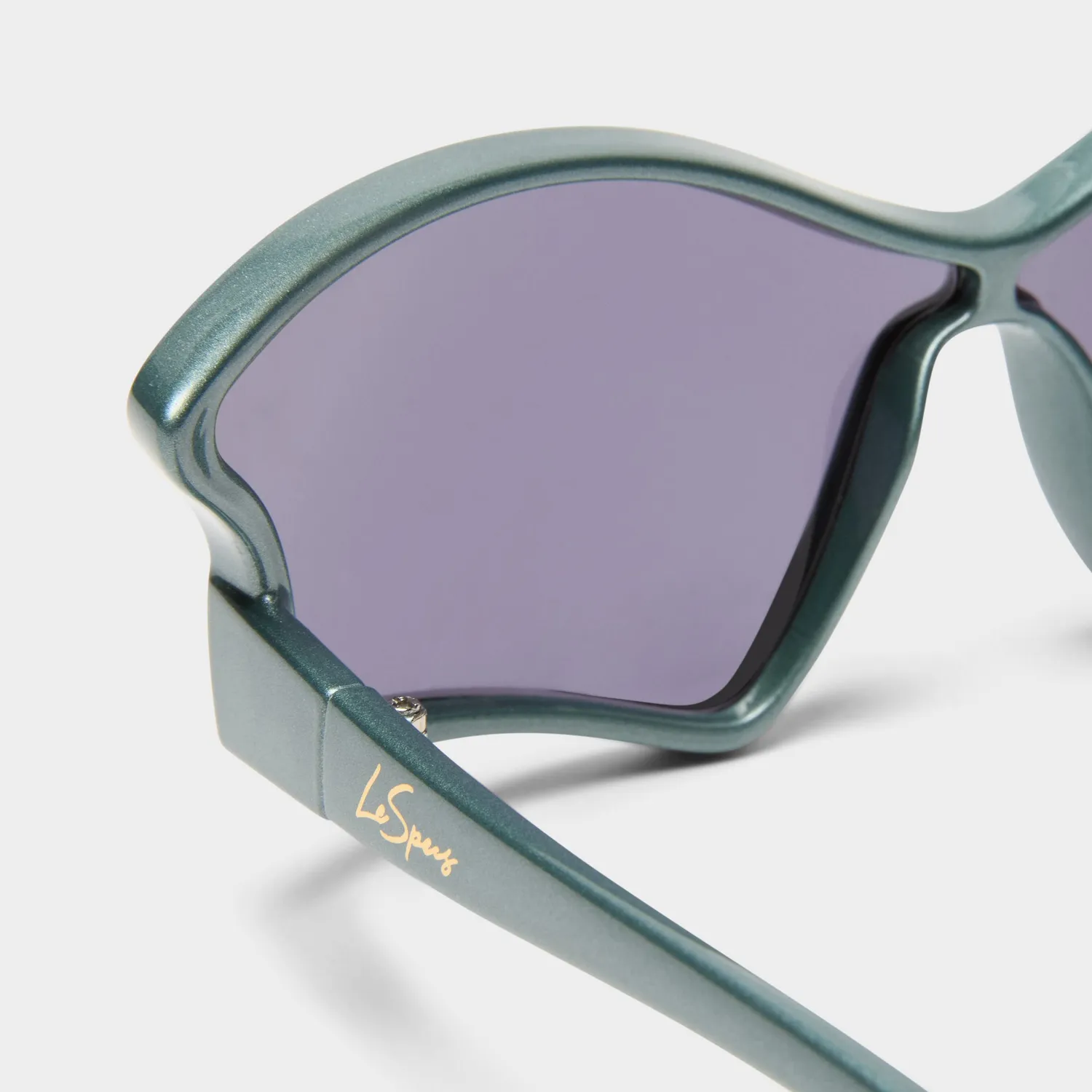 Le Specs Tailfin occhiale da sole blu specchiati
