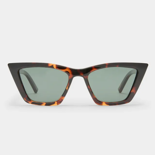 Le Specs Velodrome occhiale da sole tartarugato kaki