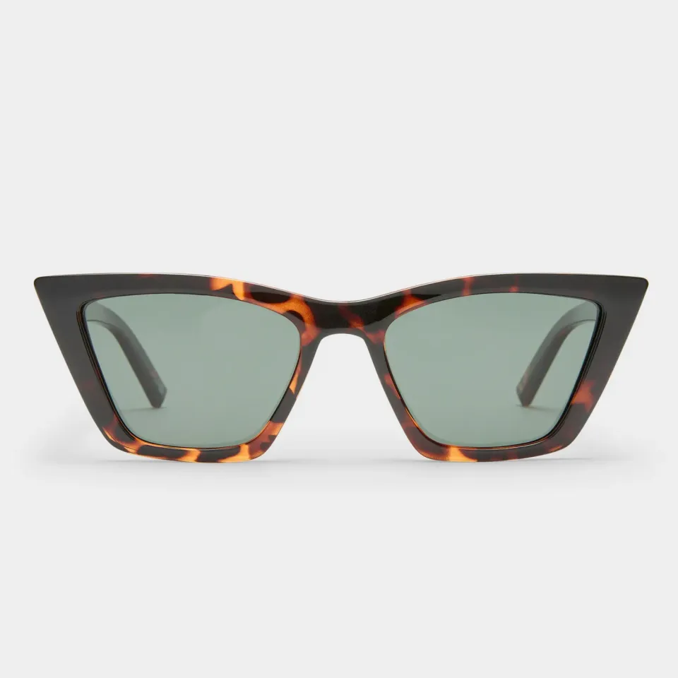 Le Specs Velodrome occhiale da sole tartarugato kaki