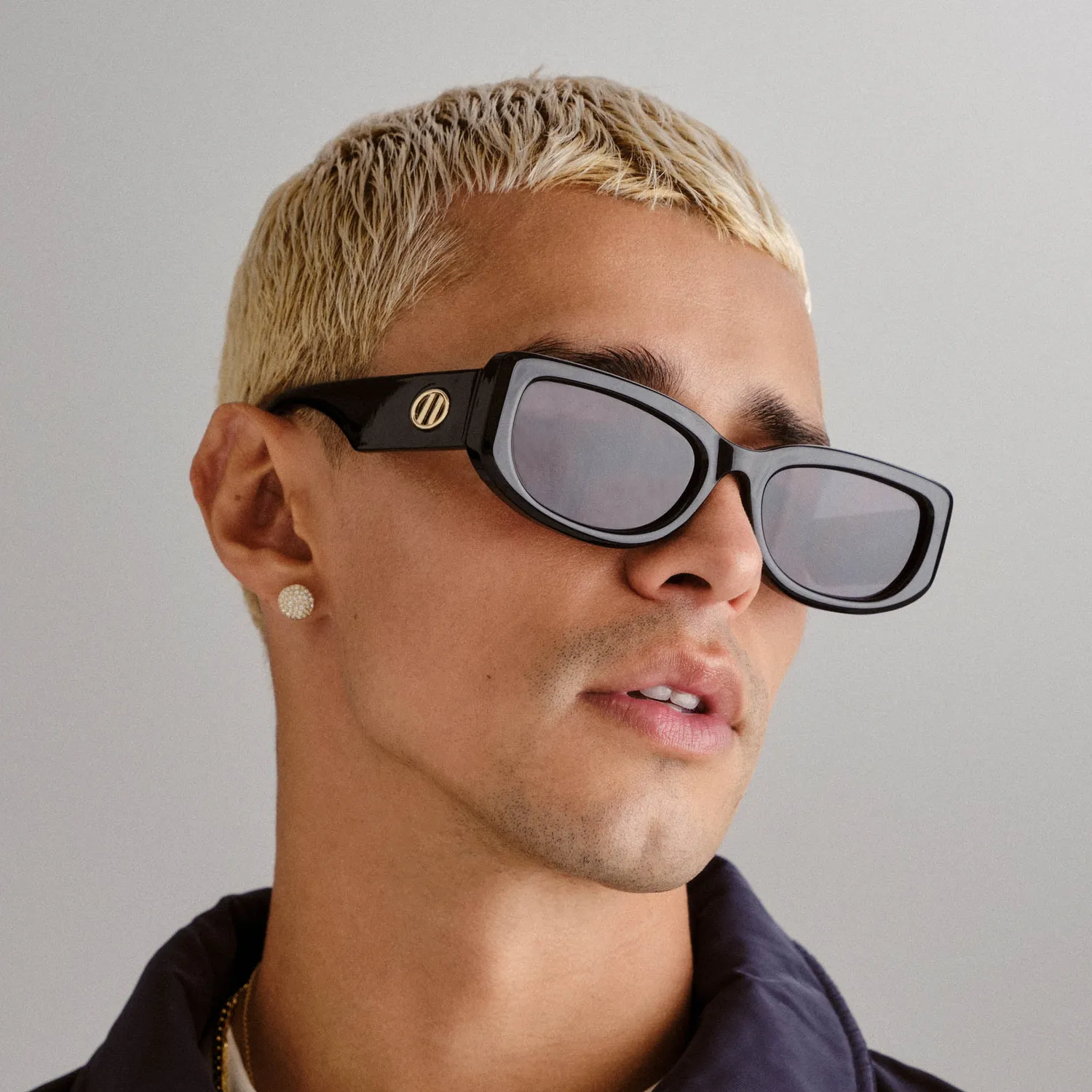 Le Specs Monopoly occhiali da sole nero lente fumé
