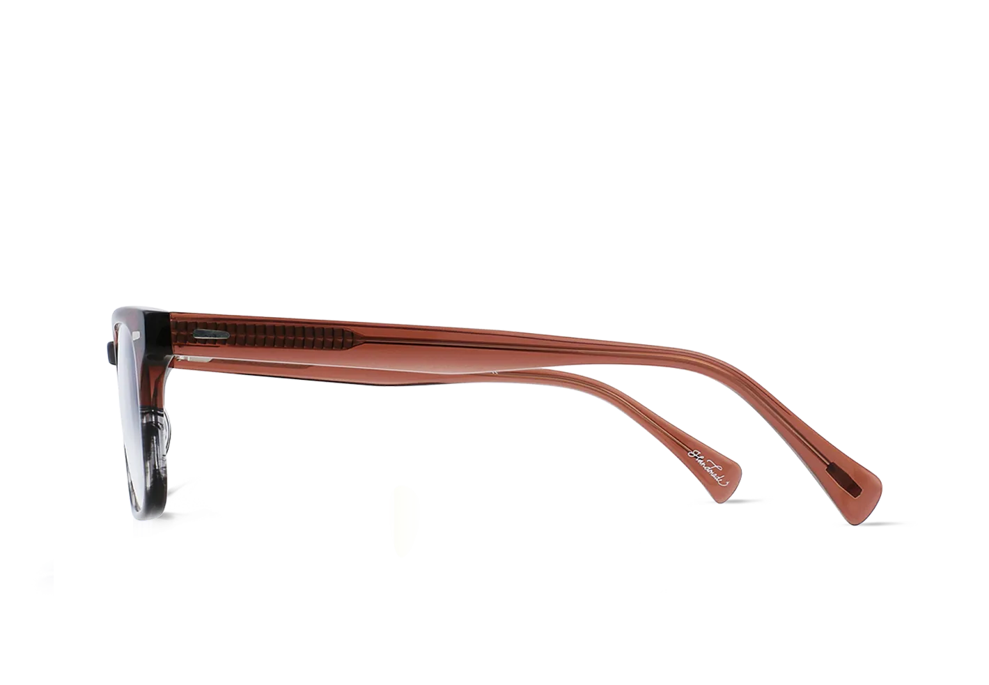 Raen Doheny II Cognac Clear 51 occhiali da vista slim