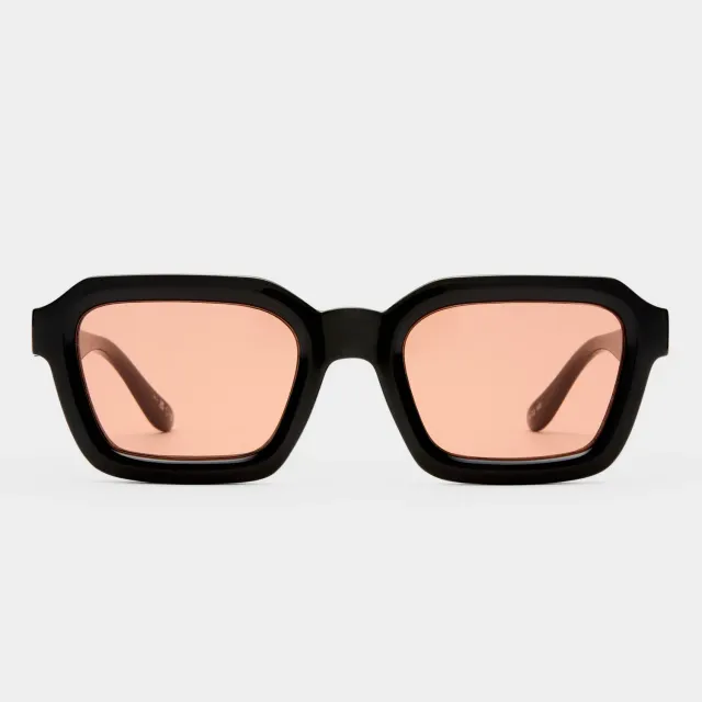 Le Specs Impossible occhiali da sole neri quadrati