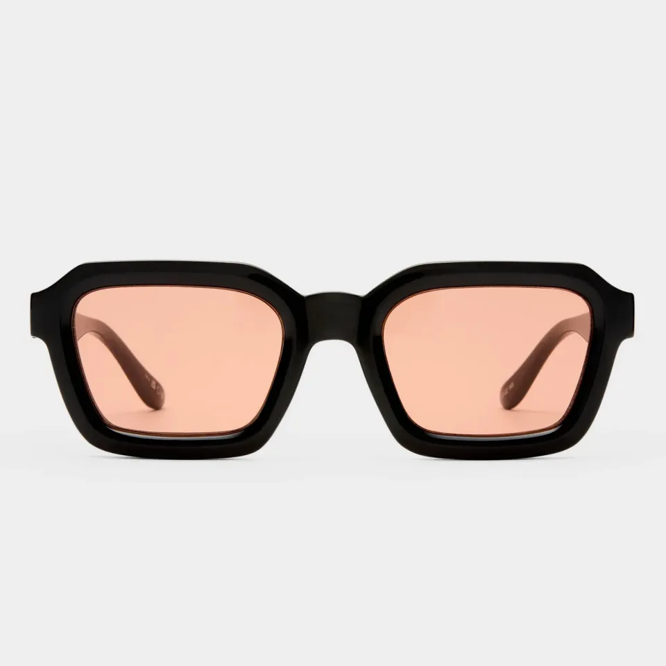 Le Specs Impossible occhiali da sole neri quadrati