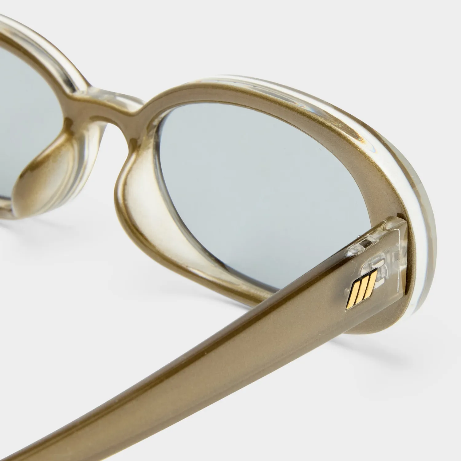 Le Specs Outta Love occhiale da sole olive pearl