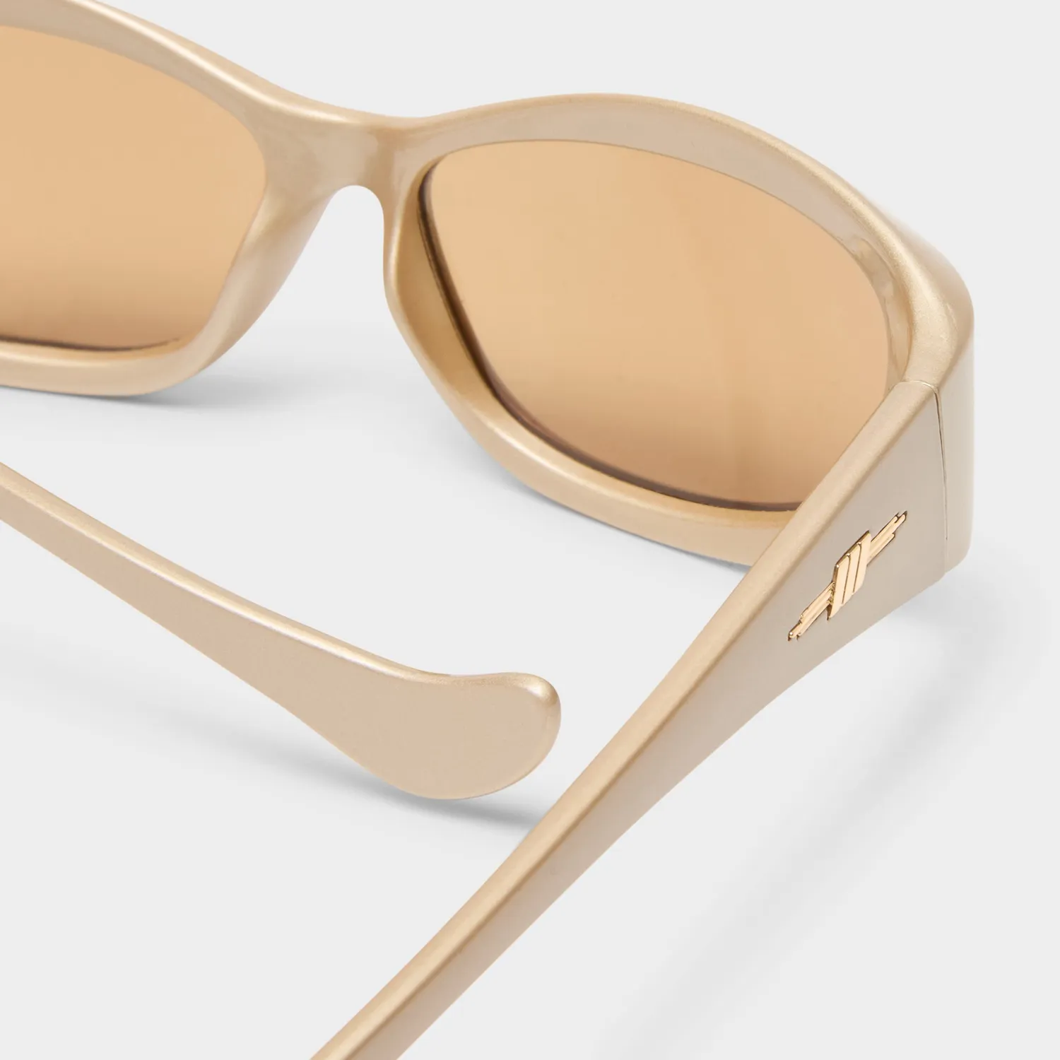 Le Specs Swift Lust occhiale da sole perla nougat