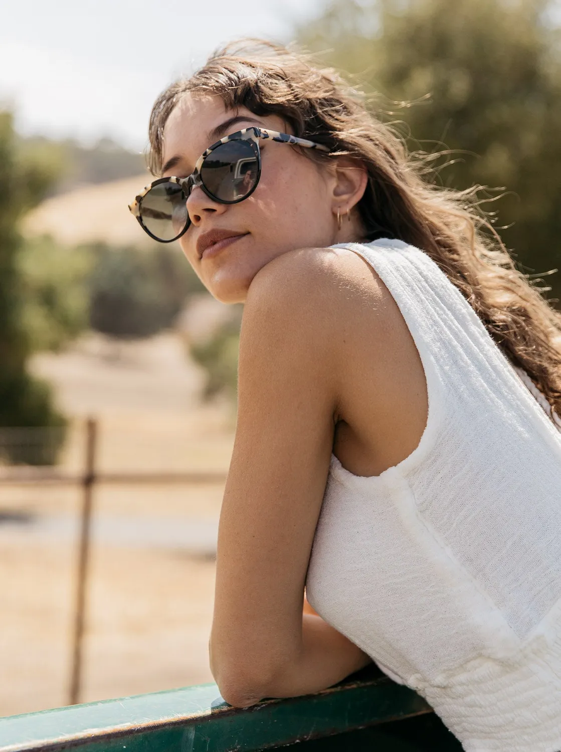 Raen Lily occhiale da sole Almond Tortoise 54 cat-eye