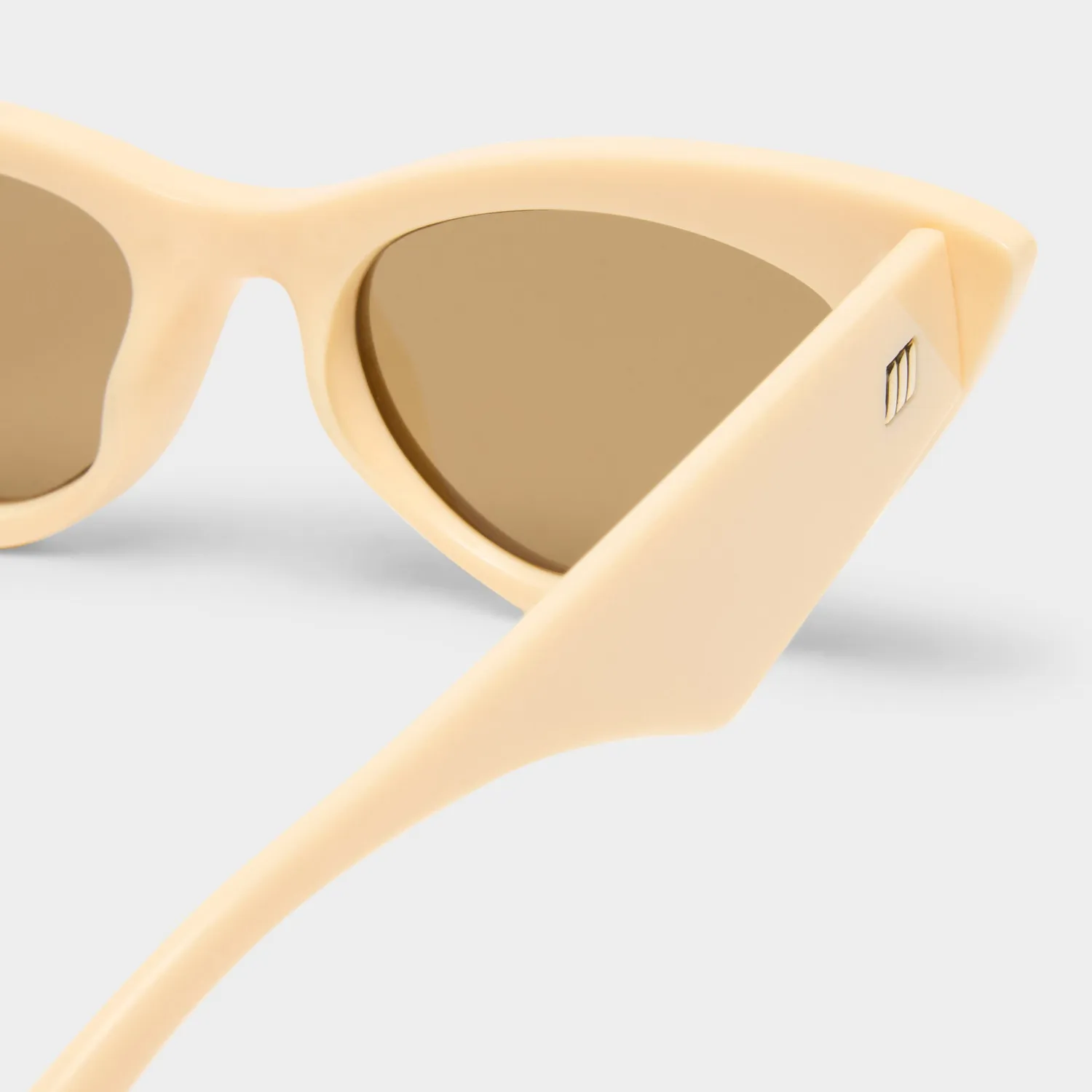 Le Specs Hypnosis occhiali da sole avorio cat-eye donna