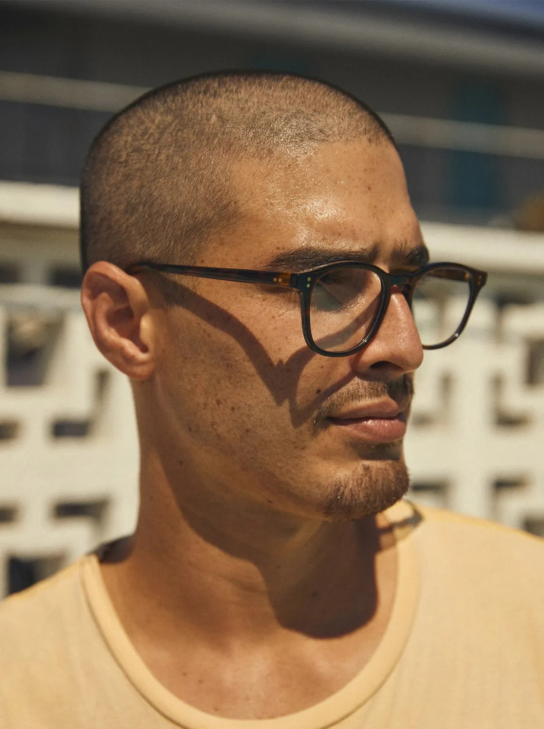 Raen St. Malo II montatura da vista Fernwood Clear 50 acetato