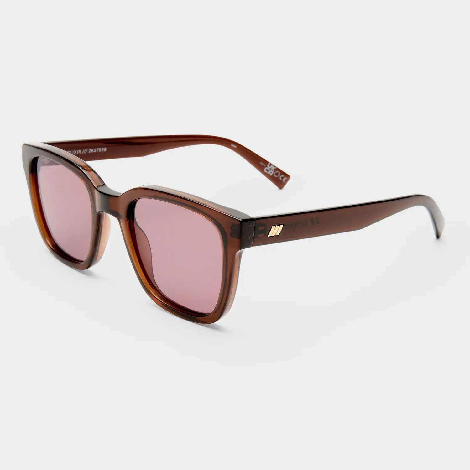 Le Specs Elixir occhiale da sole marrone cioccolato