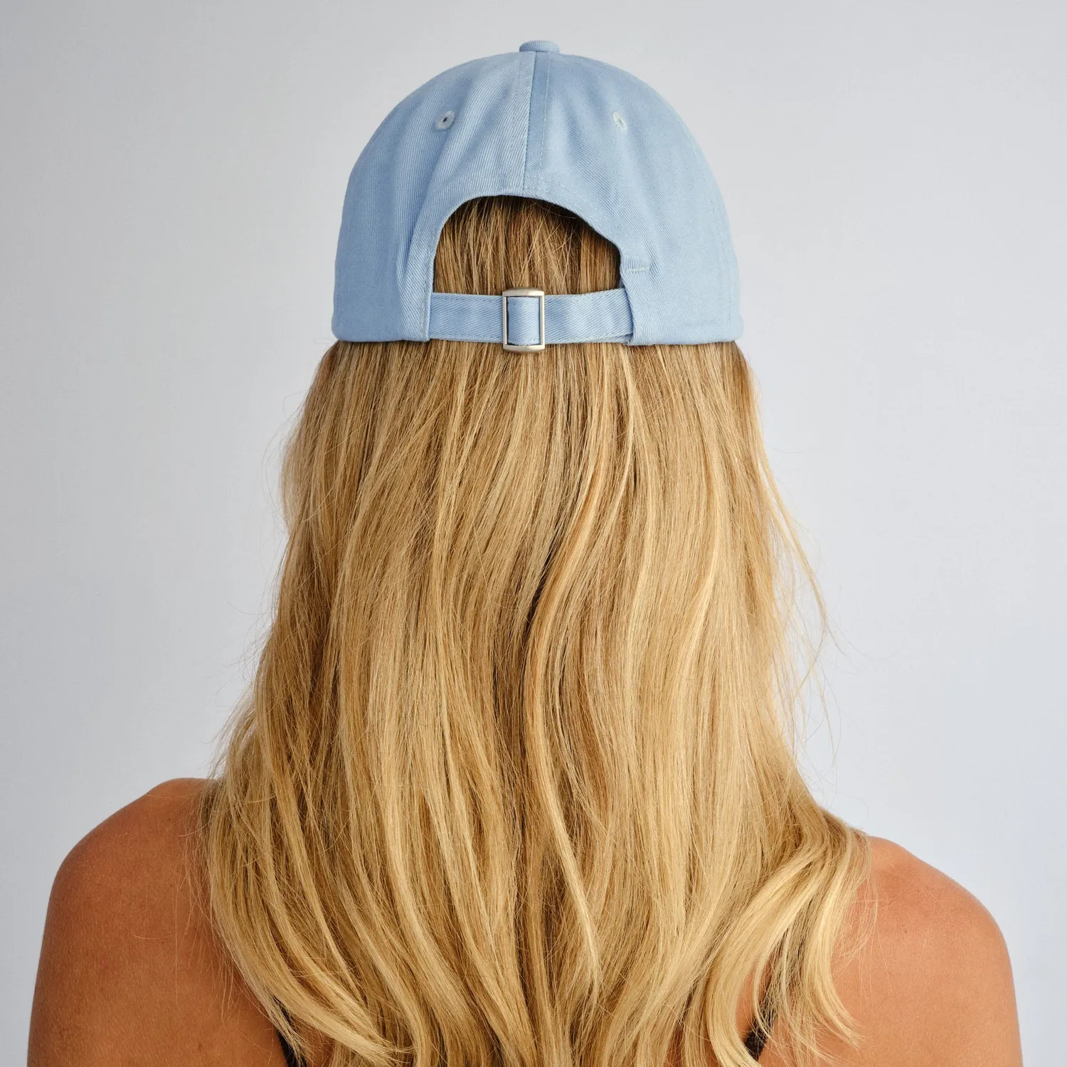 Le Specs Logo Cap cappellino blu cotone regolabile
