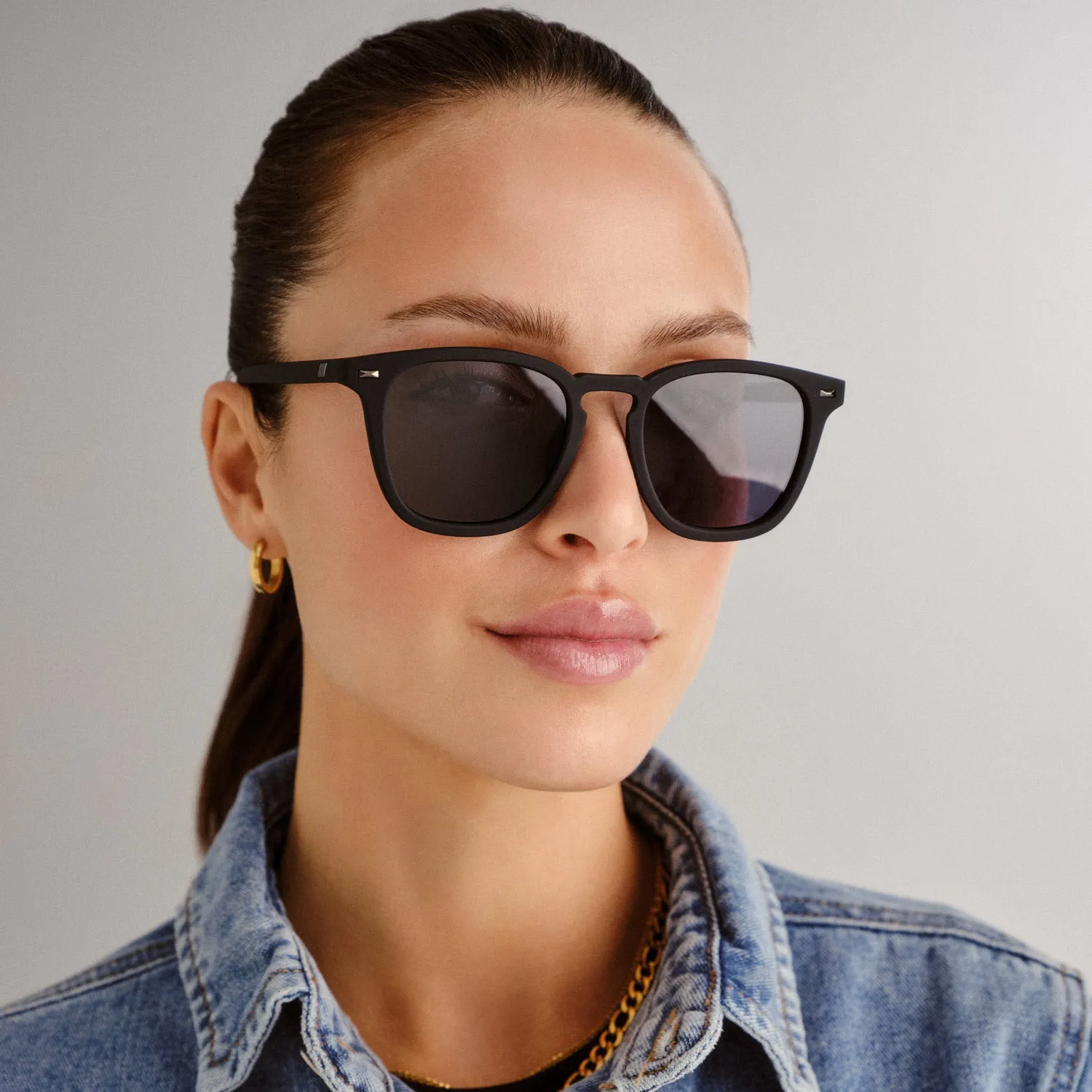 Le Specs No Biggie occhiale da sole black rubber polarizzato