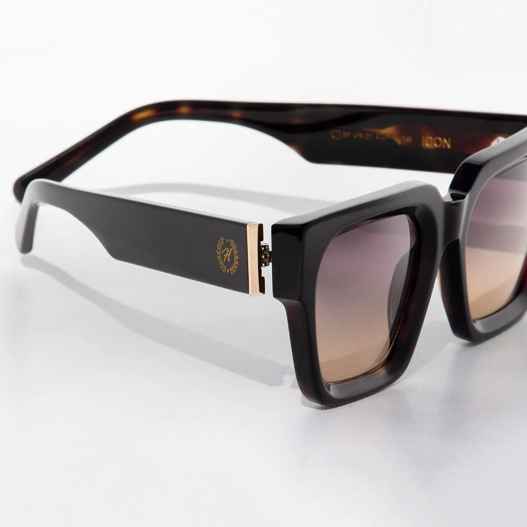 Hemmet Icon H Optical occhiale da sole oversize quadrato glam