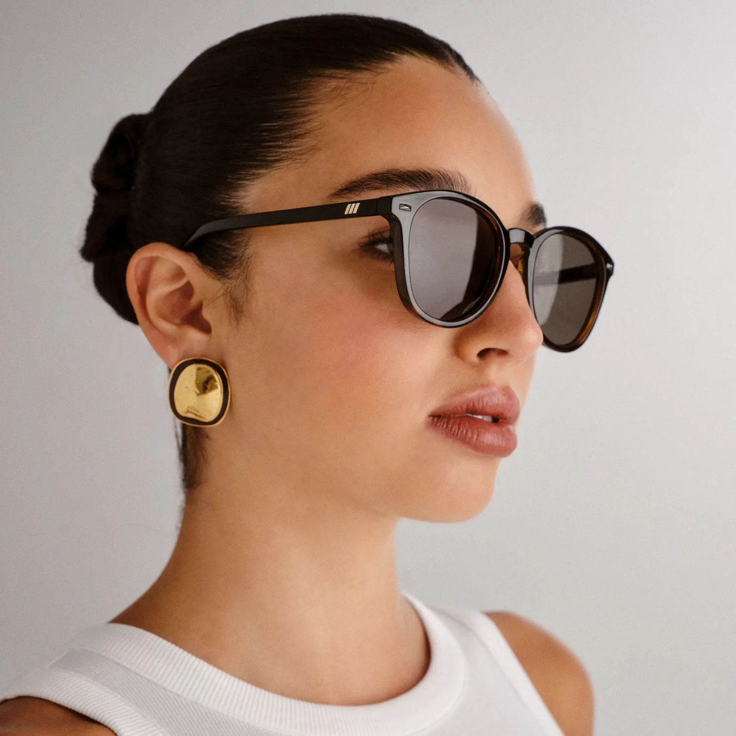 Le Specs Bandwagon occhiale da sole black tort kaki