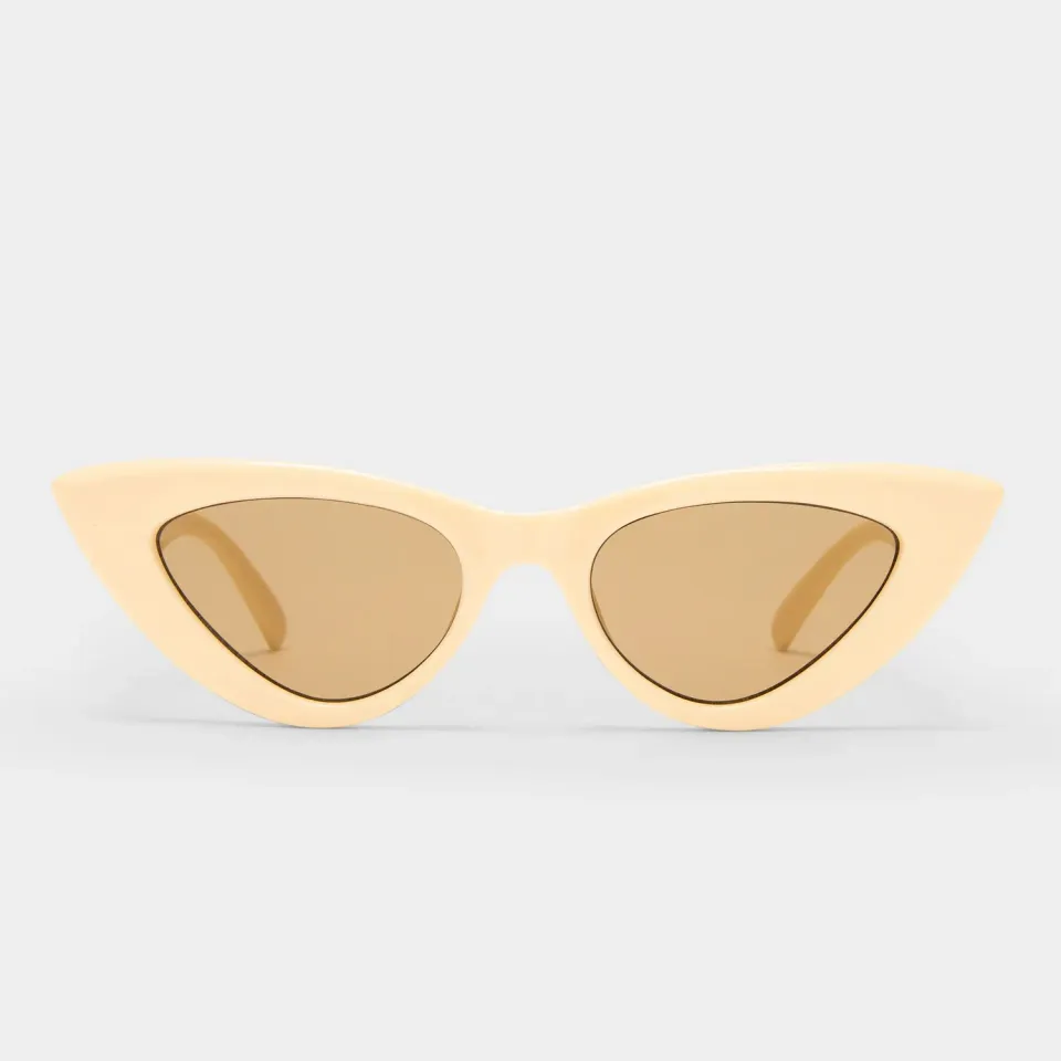 Le Specs Hypnosis occhiali da sole avorio cat-eye donna