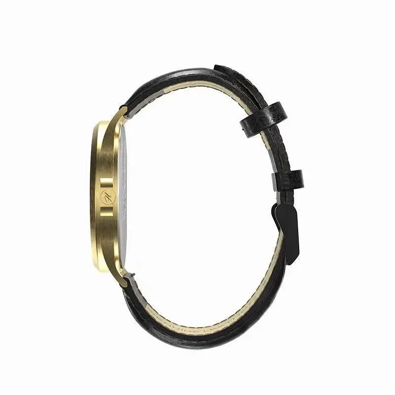 Hemmet H Watch Series 2 orologio cinturino pelle nera