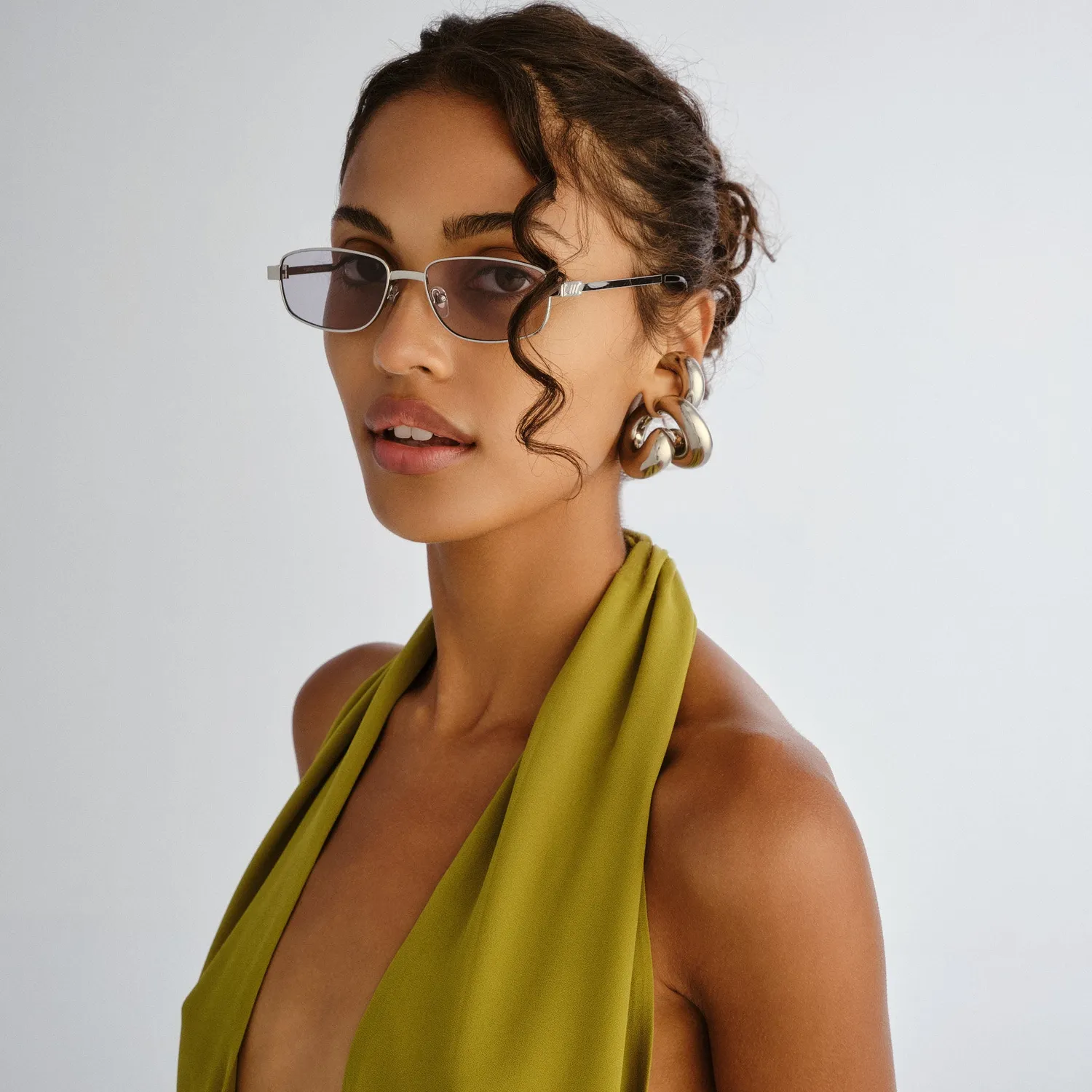 Le Specs Torrid occhiale da sole argento