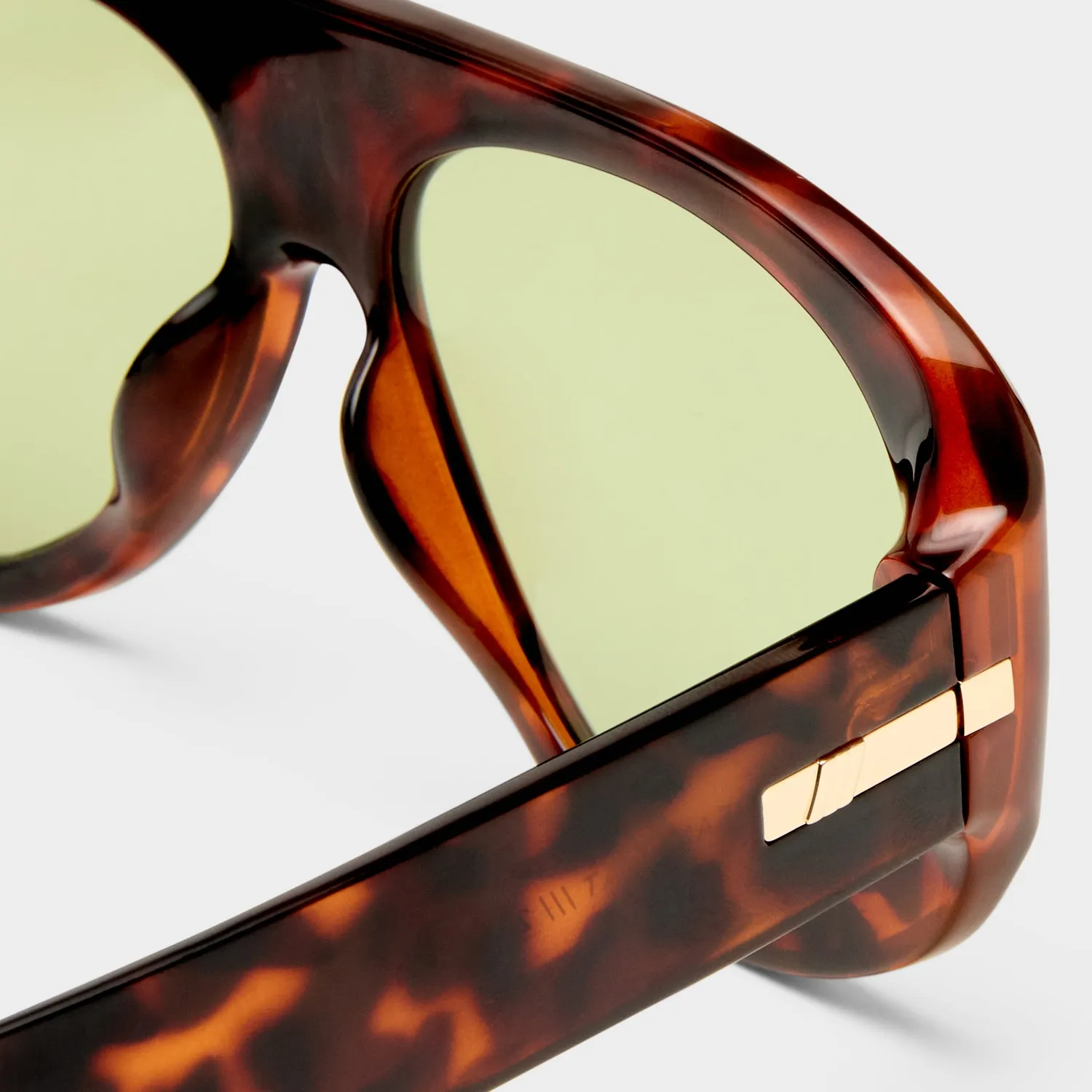 Le Specs Dream Boat occhiale da sole tort verde aviatore