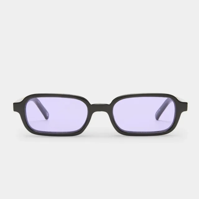 Le Specs Pilferer occhiali da sole nero lilla