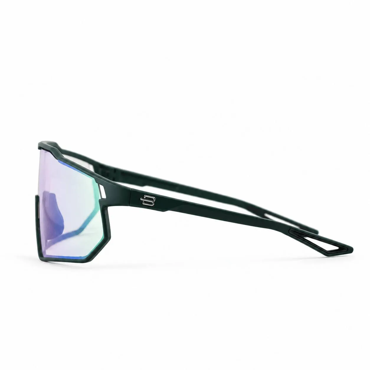 Bloovs Verbier Dark Green Carbon occhiali sportivi fotocromatici