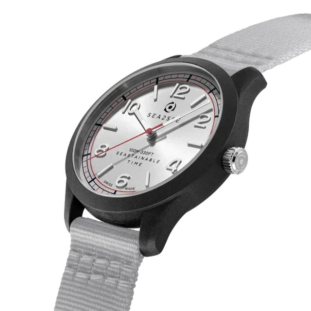 Sea2See Bali 02 orologio grigio cassa nera 37mm
