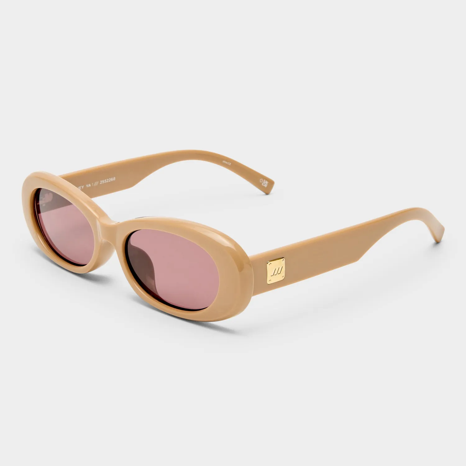 Le Specs Hey Ya+ occhiale da sole cappuccino ovale