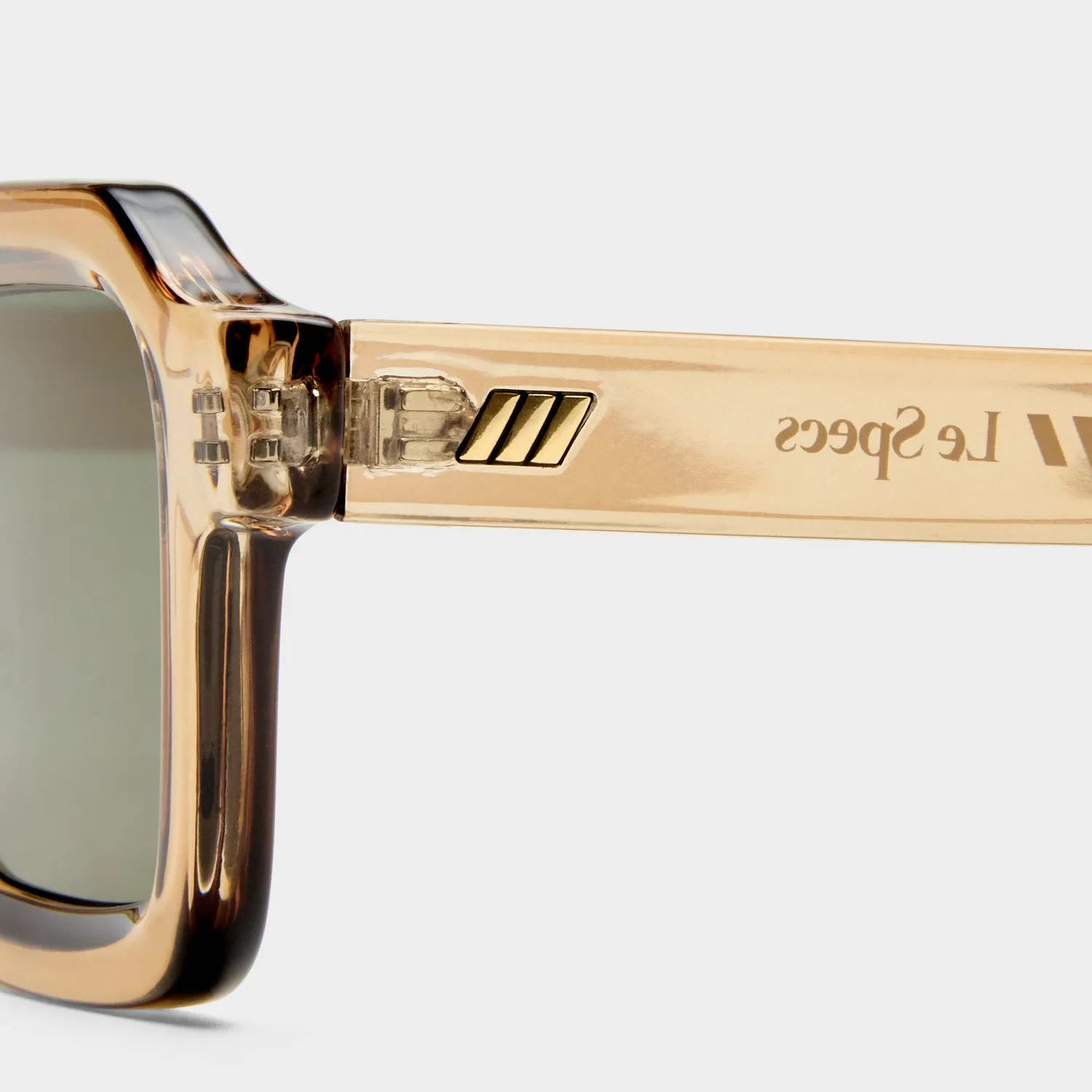 Le Specs Impossible occhiali da sole whiskey verde